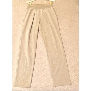 Grey high rise pants